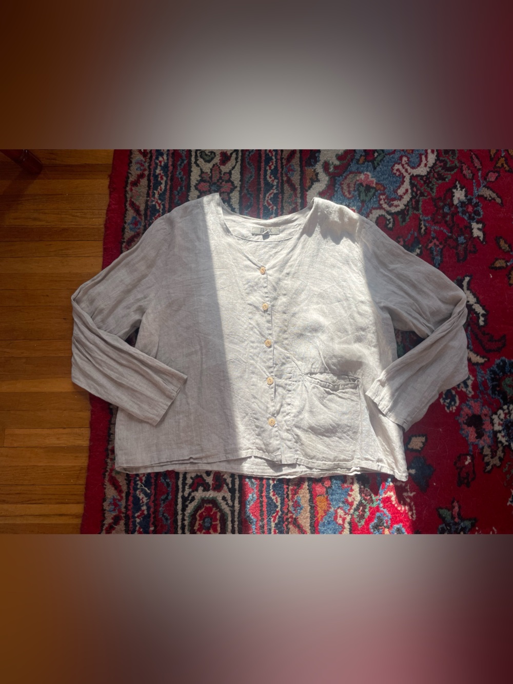 FLAX Linen Chore Jacket